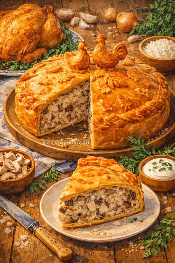 Масленичная неделя. Курник