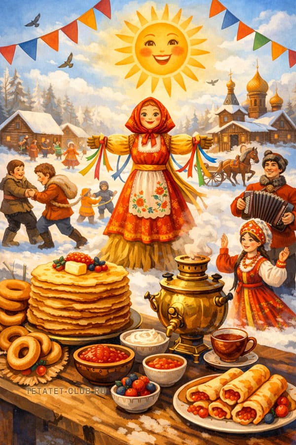 Масленица 2026 - с 16 февраля по 22 февраля