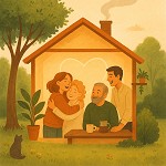 Как Вы относитесь к фразе «дом - это не стены»?