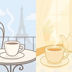 Можно ли назвать кофе «ритуалом города», а чай - «ритуалом дома»?