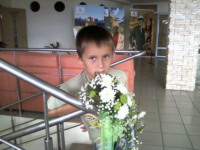 Мой сыночек.